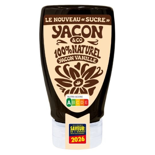 Sirop Vanille 100% Naturel YACON & CO