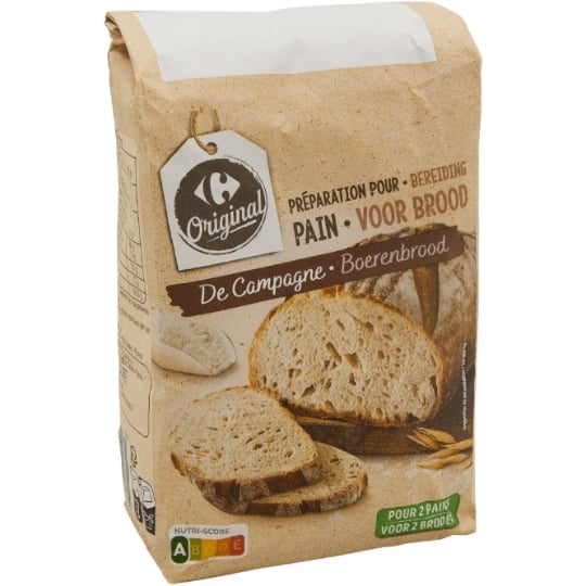 Préparation pour Pain de Campagne CARREFOUR