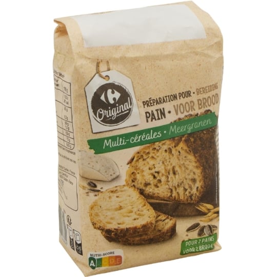 Préparation pour Pain aux Céréales et Graines CARREFOUR