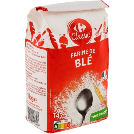 Farine de Blé T45 CARREFOUR CLASSIC'