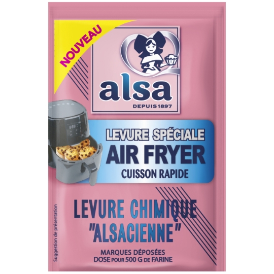 Levure chimique Spécial Air Fryer Cuisson Rapide ALSA