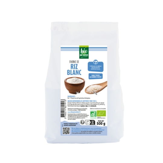 Farine de Riz Blanc Bio BIO PAR NATURE