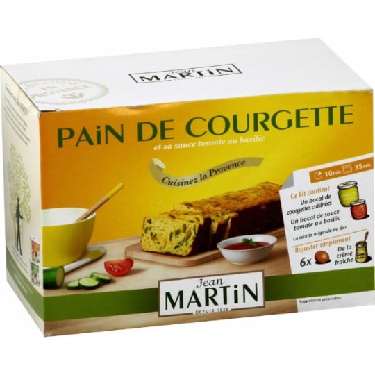 Préparation pour pain à la courgette JEAN MARTIN