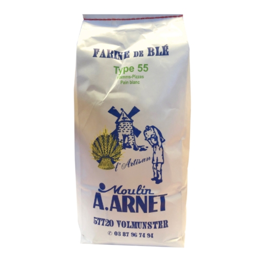 Farine de blé Type 55 LES SAVEURS DU COLOMBIER