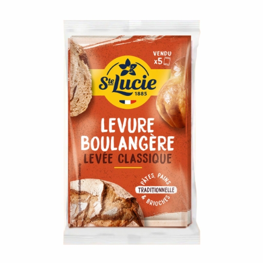 Levure boulangère traditionnelle sans gluten SAINTE LUCIE