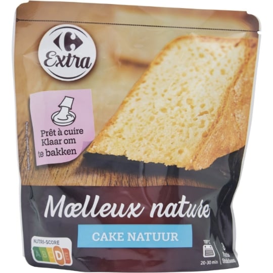 Préparation Gâteau Moelleux Nature CARREFOUR EXTRA