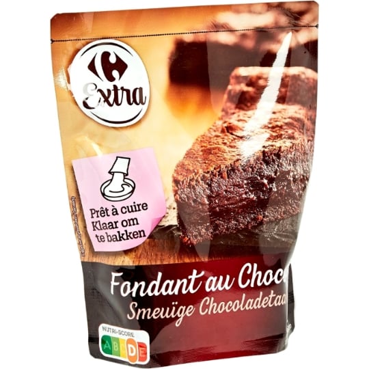 Préparation Fondant au Chocolat CARREFOUR EXTRA