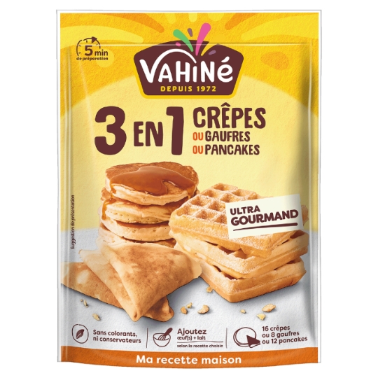 Préparation Crêpes Pancakes Gaufres VAHINE