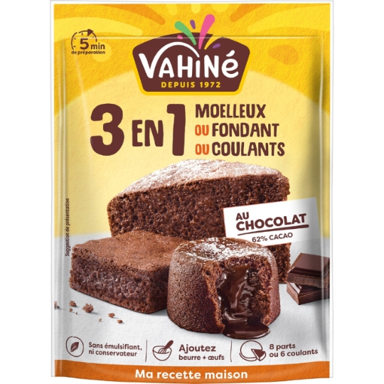 Préparation Muffins Pépites de Chocolat VAHINE