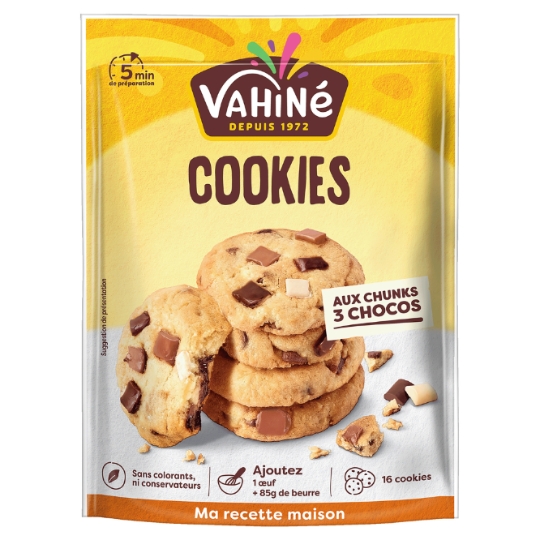 Préparation Cookies Chocolat VAHINE