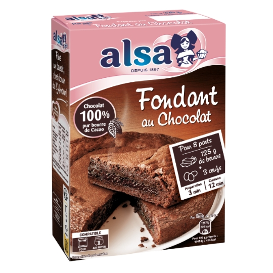 Préparation Fondant au Chocolat ALSA