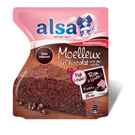 Préparation Gâteau Moelleux Chocolat ALSA