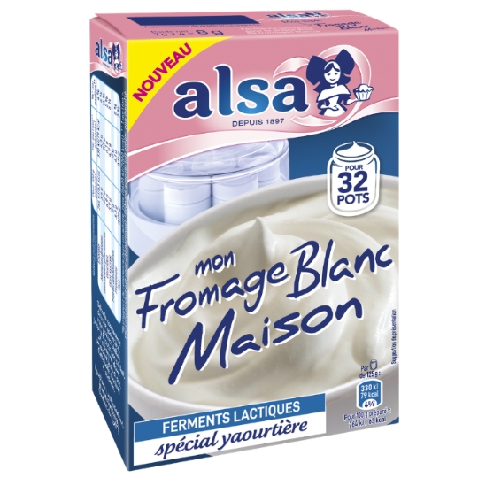 Ferment Lactiques Fromage Blanc Maison Spécial Yaourtière ALSA