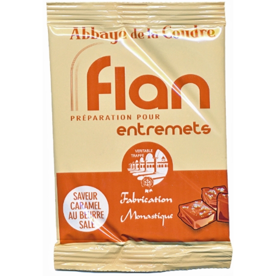 Préparation Flan Caramel Beurre Salé ABBAYE DE LA COUDRE
