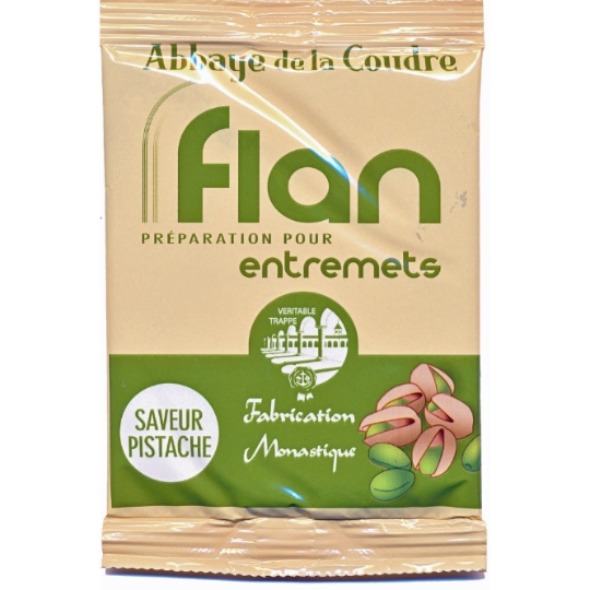 Préparation Flan Pistache ABBAYE DE LA COUDRE