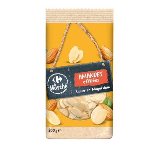 Amandes Effilées CARREFOUR LE MARCHE