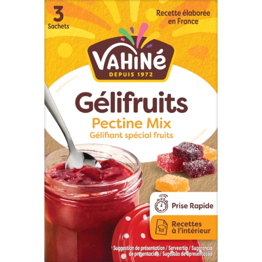 Pectine mix gélifiant spécial fruits  VAHINE