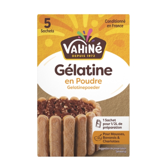 Gélifiant Alimentaire Gélatine en Poudre VAHINE