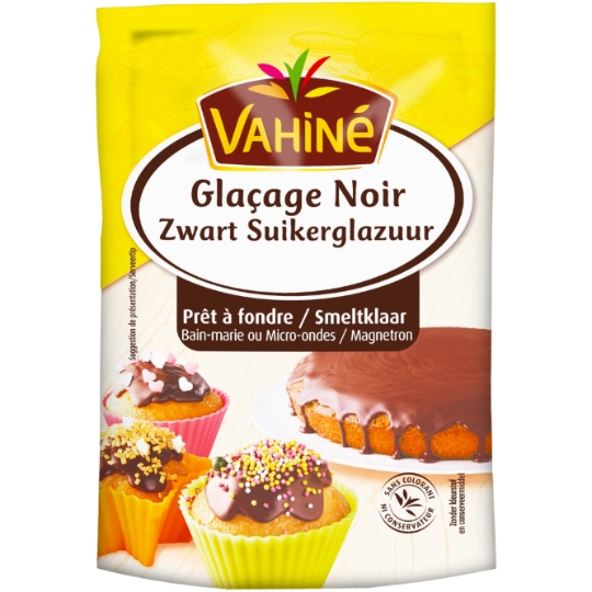Glaçage noir VAHINE