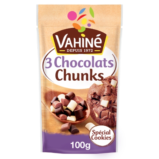 Pépites Trois Chocolats VAHINE