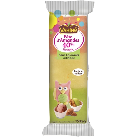 Pâte d'Amandes Tricolore VAHINE
