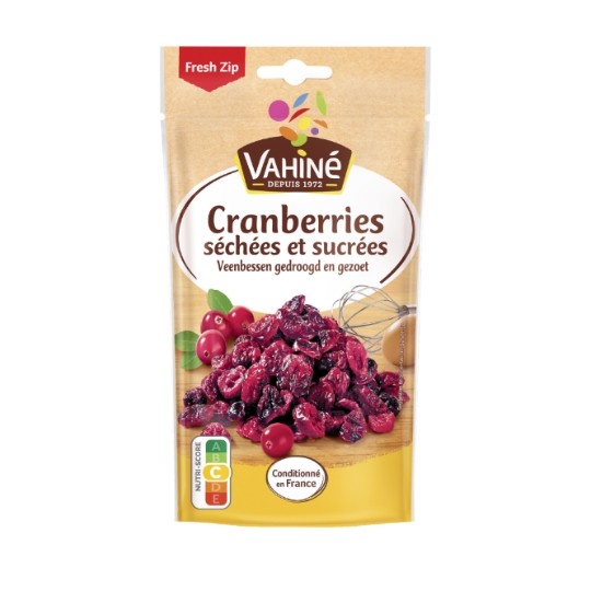 Cranberries Séchées et Sucrées VAHINE