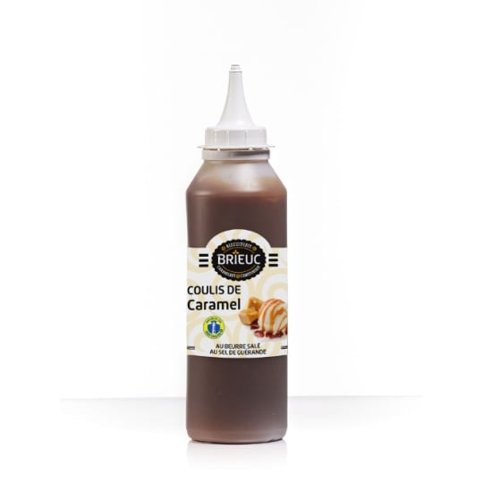 Coulis  de Caramel au beurre salé au sel de Guérande BRIEUC