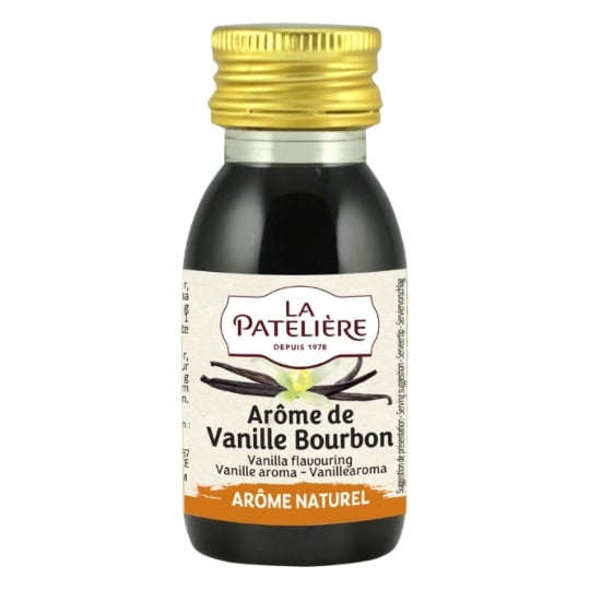 Arôme naturel de vanille Bourbon 6% LA PATELIERE