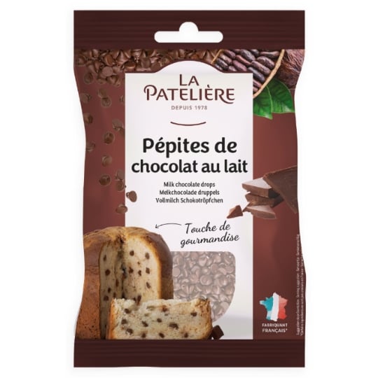 Pépites de chocolat au lait LA PATELIERE