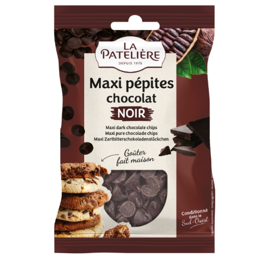 Pépites de Chocolat Noir Maxi LA PATELIERE