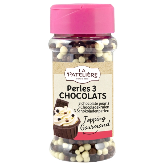 Décors pour Pâtisserie Perles 3 Chocolats LA PATELIERE