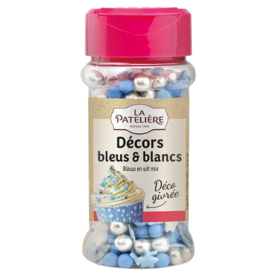 Décors Givrés en Suvre Bleus & Blancs LA PATELIERE
