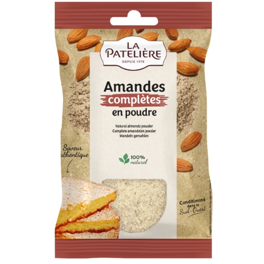 Amandes Complètes en Poudre LA PATELIERE