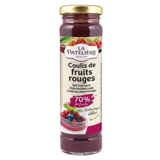Coulis de Fruits Rouges LA PATELIERE