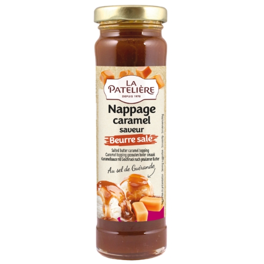 Coulis Nappages caramel goût beurre salé LA PATELIERE