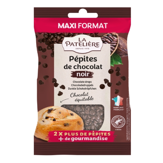 Chocolat Noir Pépites LA PATELIERE