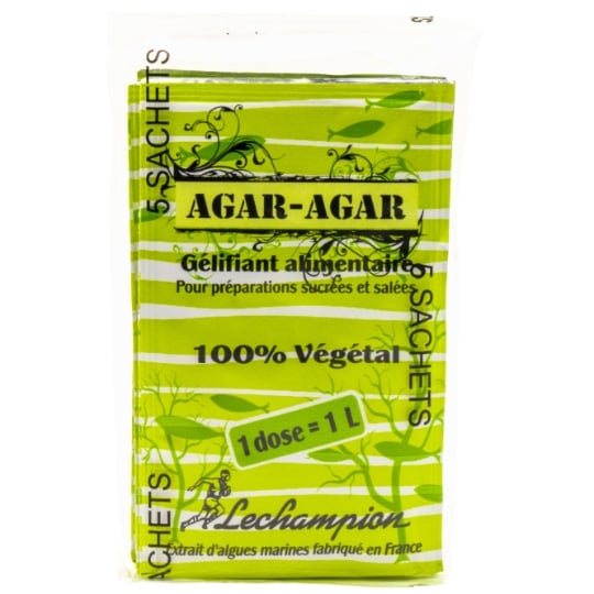 Agar Agar 100% végétal LECHAMPION