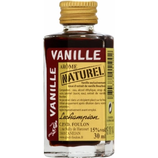 Préparation culinaire arôme naturel vanille LECHAMPION