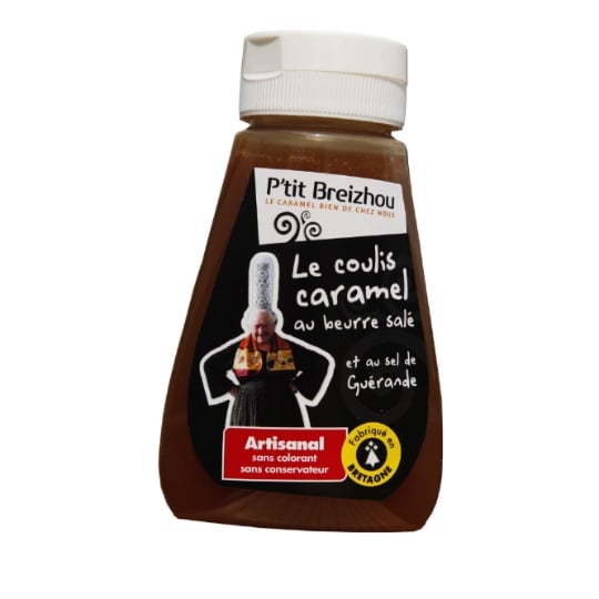Coulis caramel  au beurre salé  P'TIT BREIZHOU