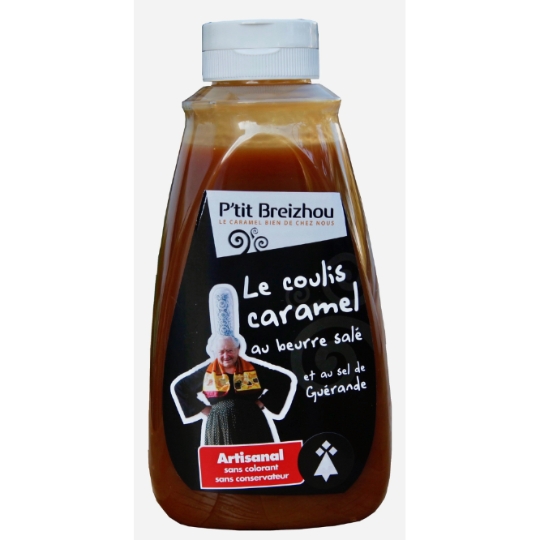 Coulis Caramel au Beurre Salé P'TIT BREIZHOU