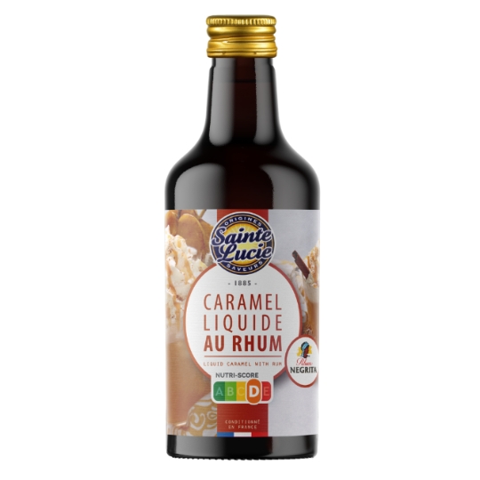 Caramel liquide au rhum SAINTE LUCIE