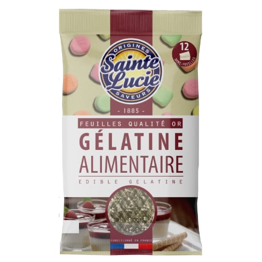 Gélatine alimentaire SAINTE LUCIE