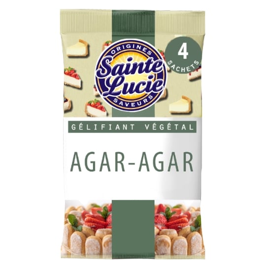 Agar-agar gélifiant végétal SAINTE LUCIE