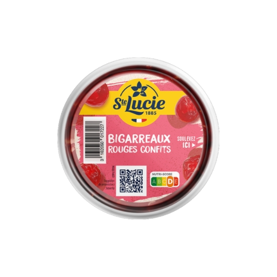 Bigarreaux rouges confits SAINTE LUCIE