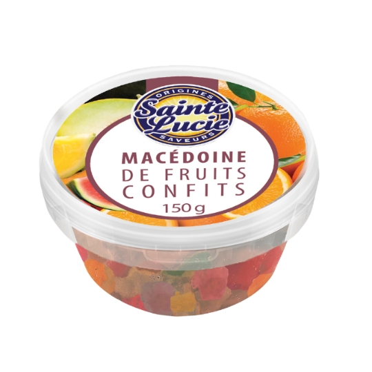 Fruits confits  Macédoines SAINTE LUCIE