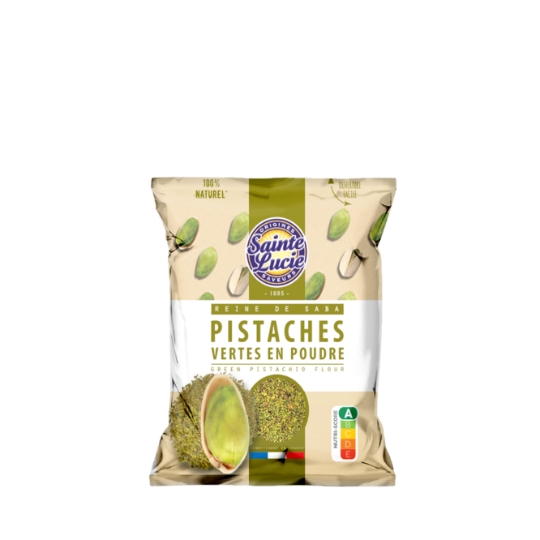 Pistaches vertes en poudre 100% naturel SAINTE LUCIE