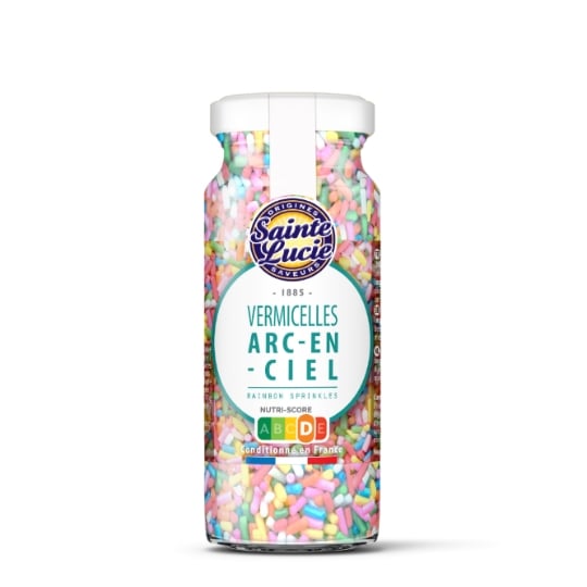 Vermicelles Décor Gâteaux Arc-en-Ciel SAINTE LUCIE
