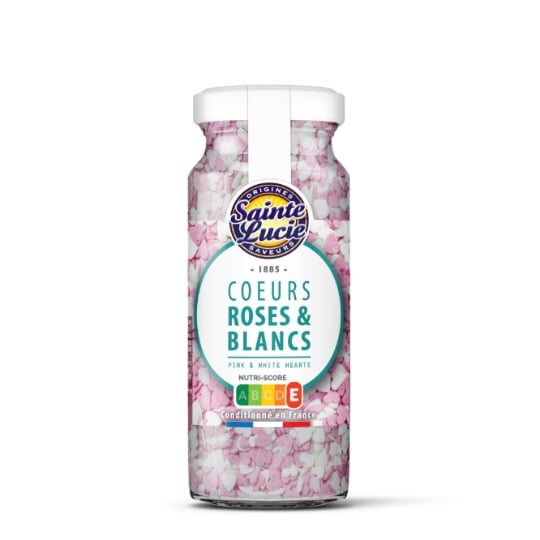 Décors cœurs roses et blancs SAINTE LUCIE