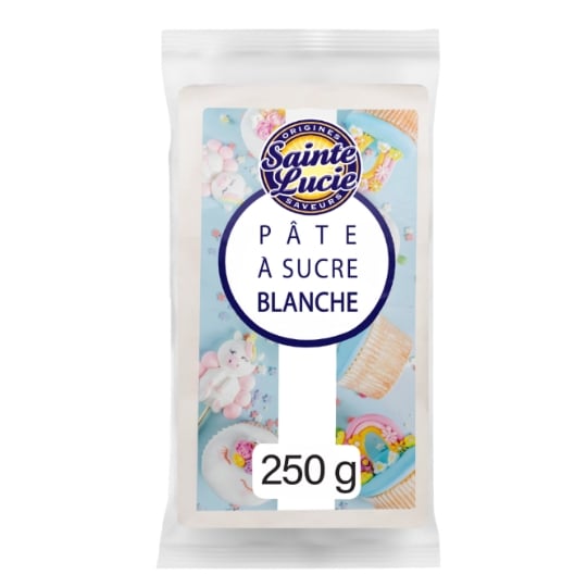 Pâte à sucre blanche SAINTE LUCIE