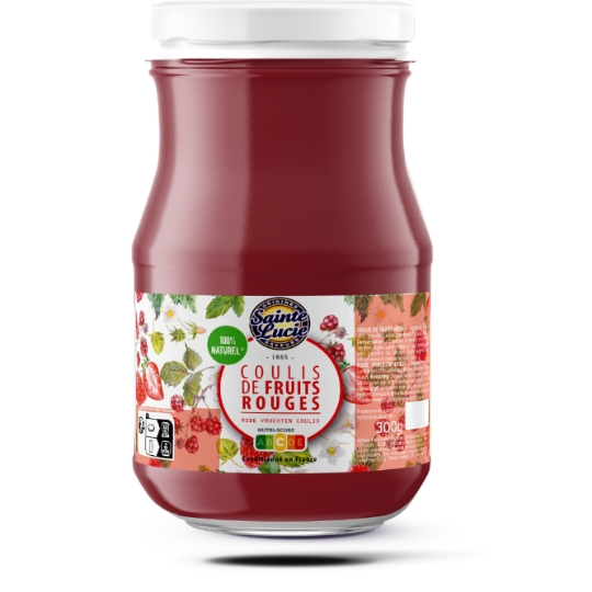 Coulis de Fruits Rouges SAINTE LUCIE
